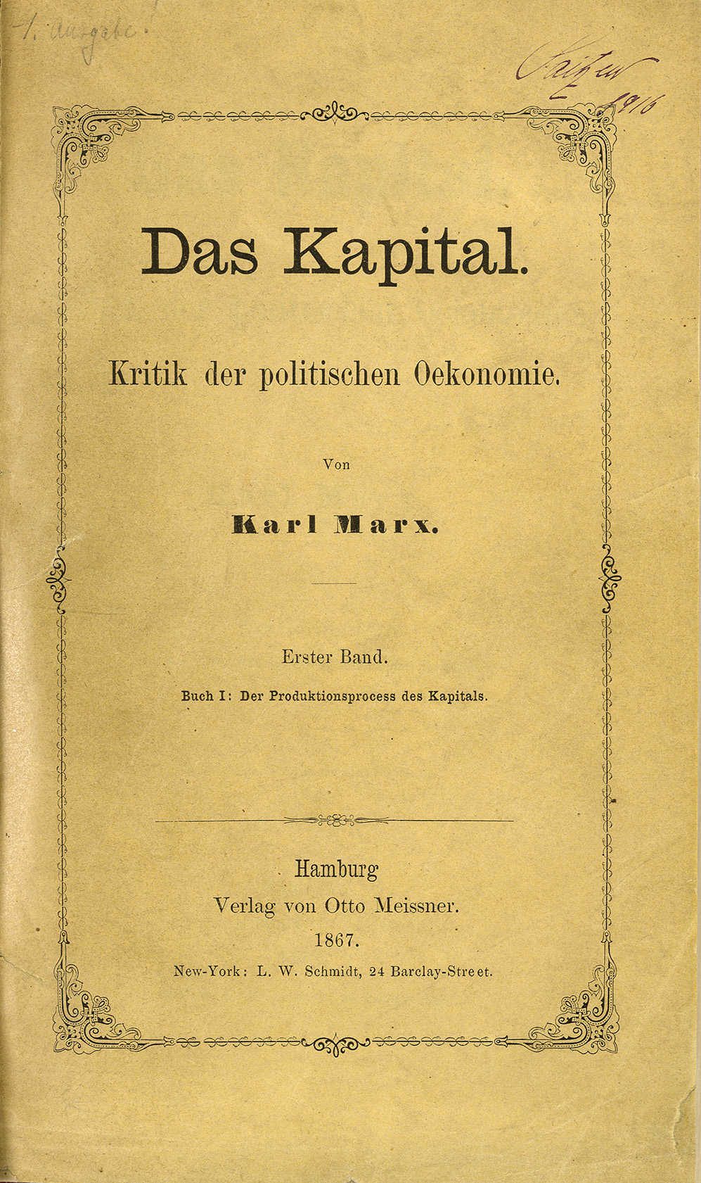 A 150 años de la publicación de El Capital de Marx